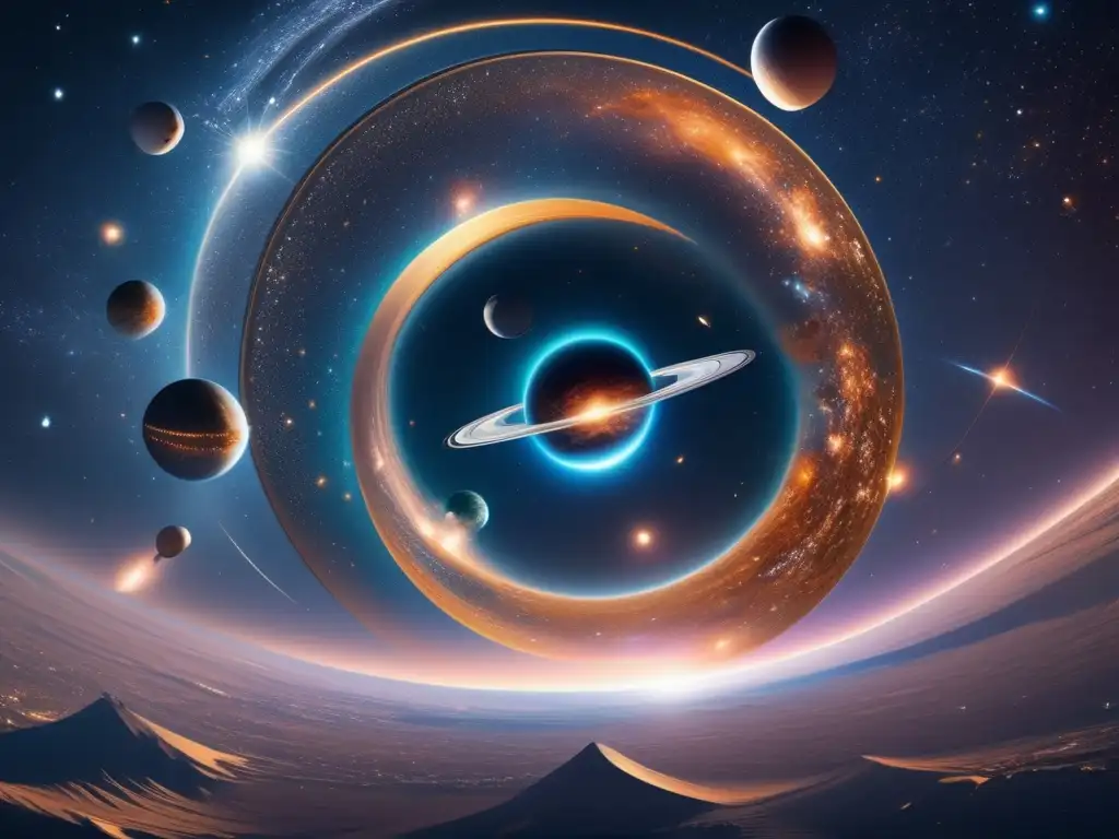 Influencia troyanos órbitas satélites en cosmos estelar, con satélites, estaciones espaciales y asteroides