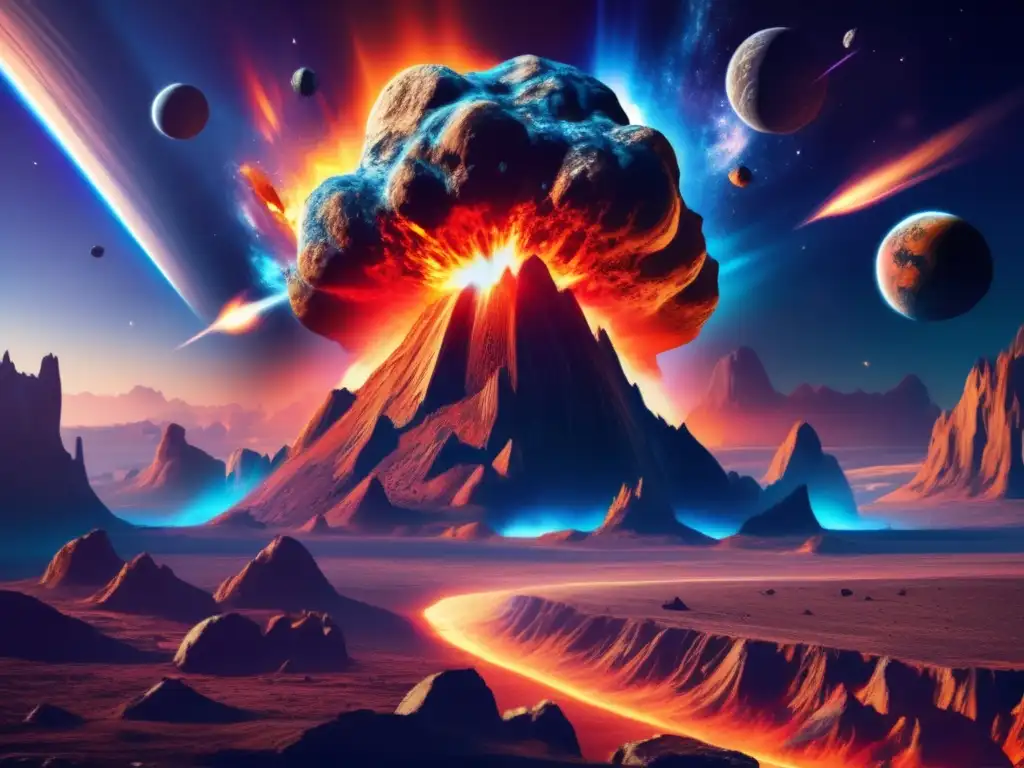 Inminente colisión asteroide con la Tierra, consecuencias globales
