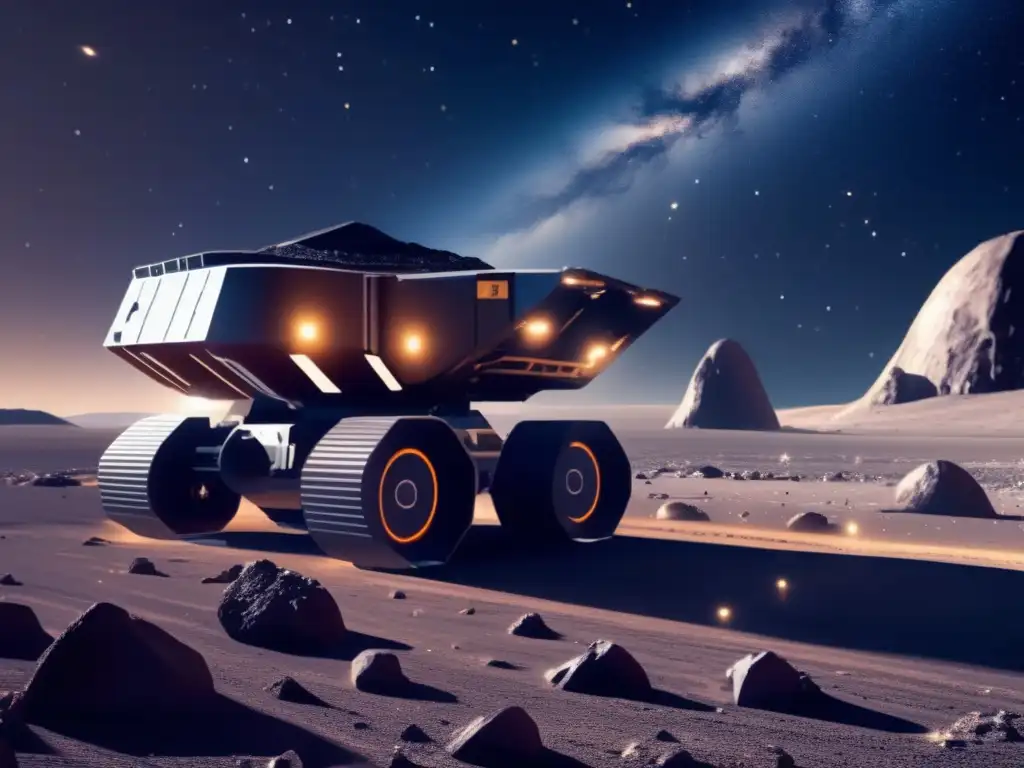 Futuro de la minería espacial Tratados internacionales sobre asteroides: Futura minería espacial con tecnología avanzada