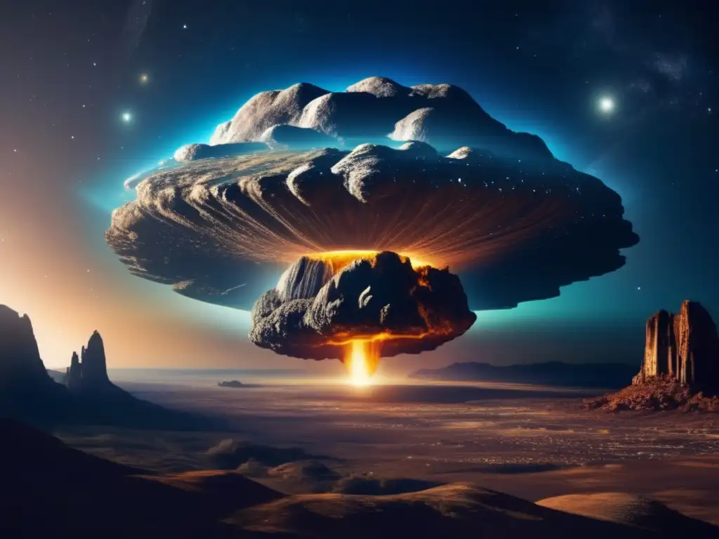 Poder divino en el cosmos Interpretaciones simbólicas de asteroides en el arte y literatura sagrada