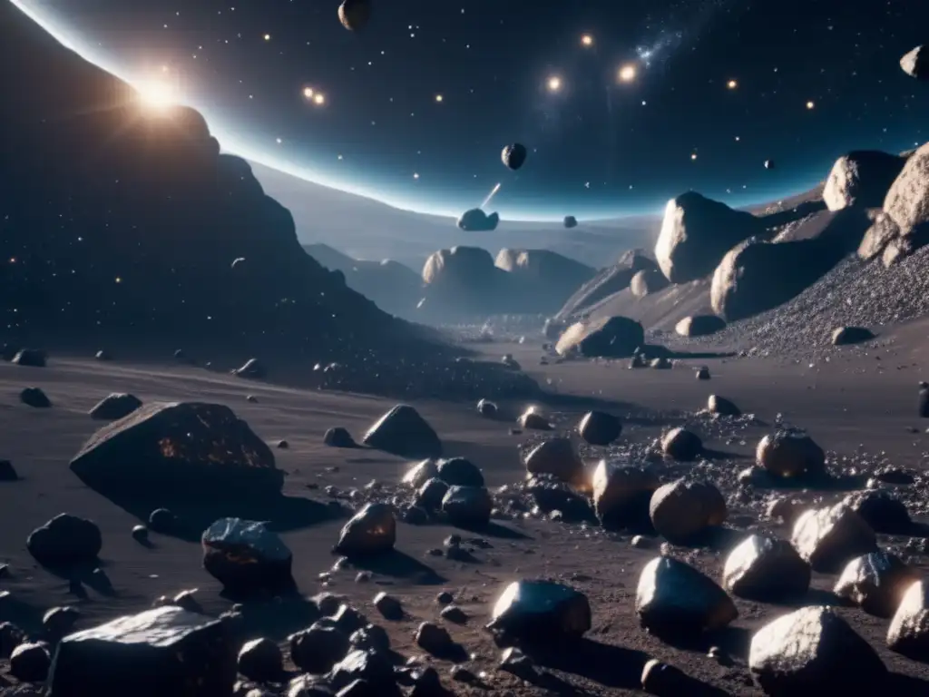 Explotación espacial de minerales Juego de minería espacial: asteroides y recursos infinitos
