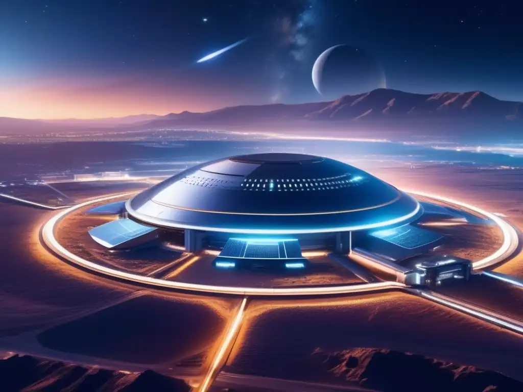 Maravilla de la explotación espacial: fascinante imagen 8k ultradetallada que captura la esencia de los beneficios de la explotación espacial