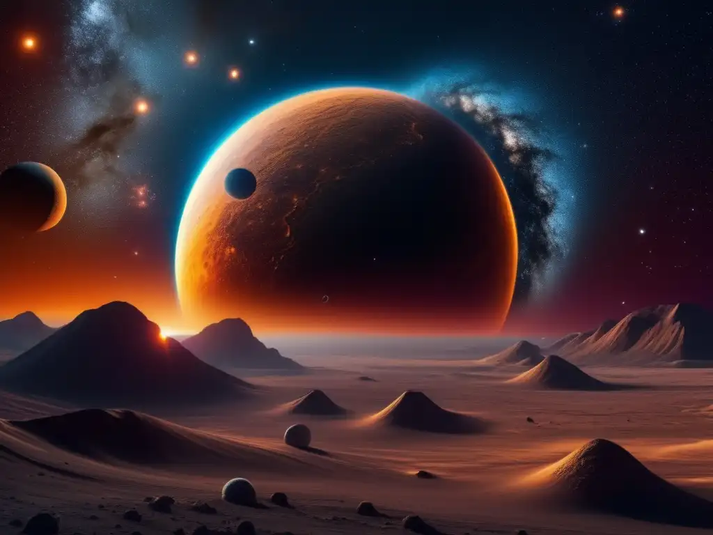 Espectacular escena celeste de 8K Maravillosa escena celestial: Asteroides vs Cometas: Los Centauros y su verdadera naturaleza