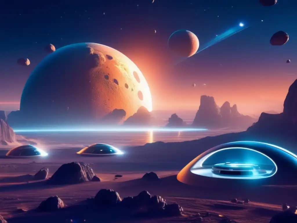 Hábitat asteroidal: Medidas seguridad en entorno futurista