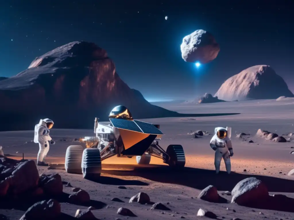 Exploración espacial: sondeo asteroide, vida microbiana Descubrimiento vida microbiana en asteroides