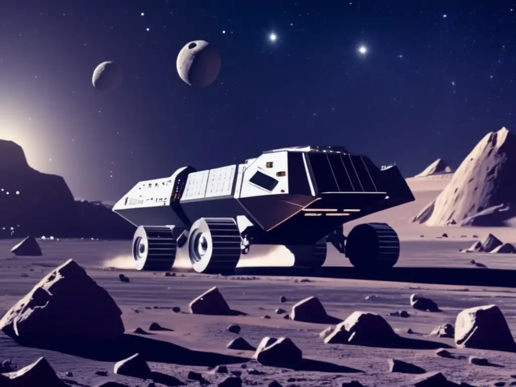 Futuro de la minería espacial en un asteroide Operación minera en asteroide: inversores financian odisea espacial