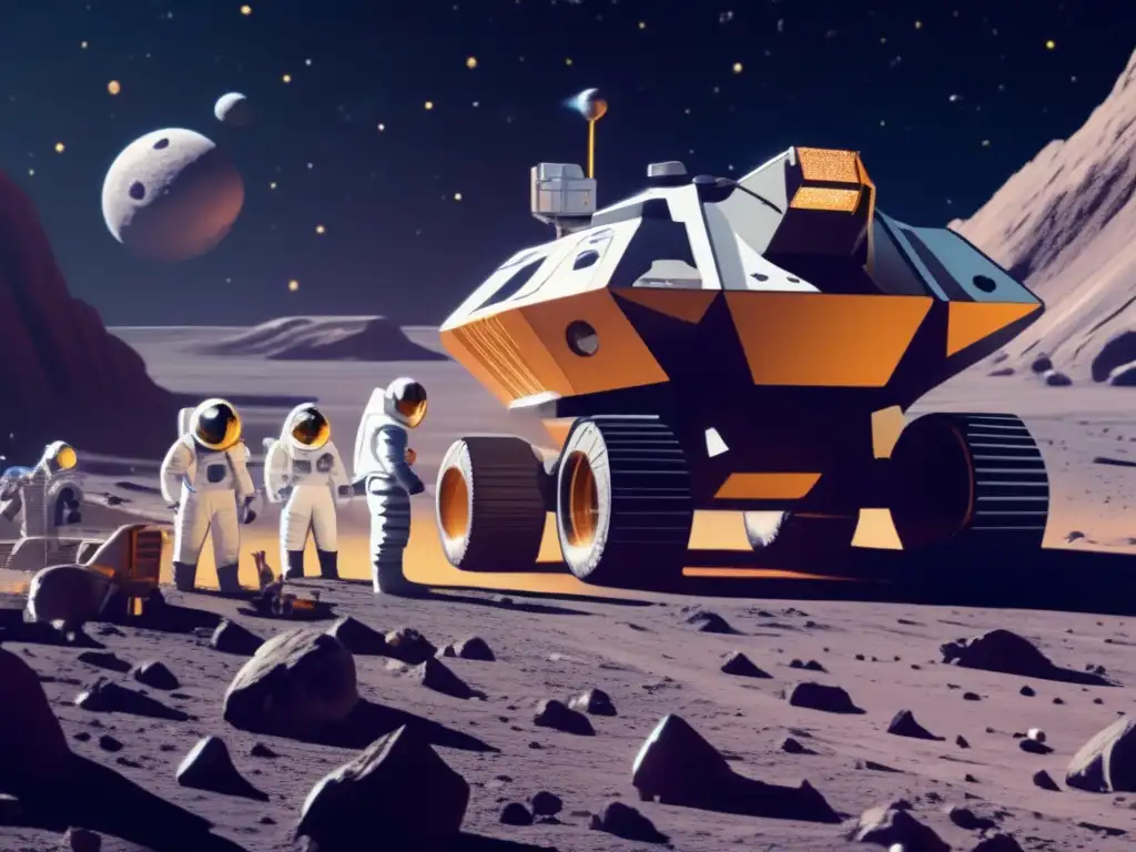 Operación minera espacial en asteroide: Influencia de los asteroides en la cultura pop
