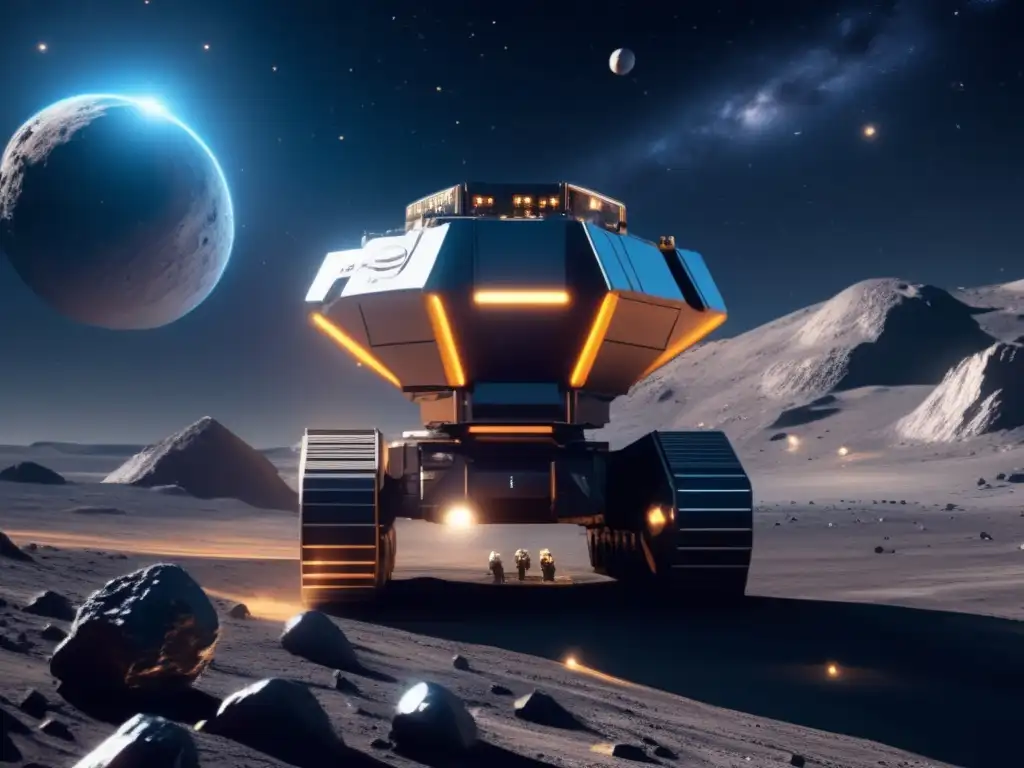 Operación minera espacial en asteroide: Privatización de recursos espaciales