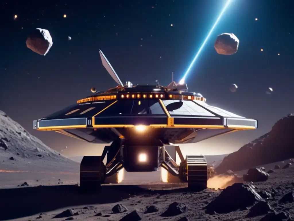Operación minera espacial futurista Operación minera espacial en asteroide: Subvenciones en exploración de asteroides