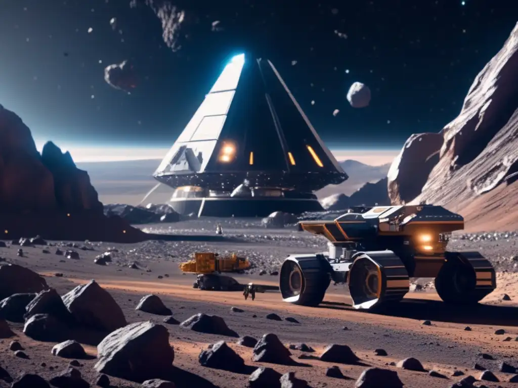 Futuro espacio minero en asteroide Operación minera espacial en asteroide: Tipos de asteroides en el sistema solar
