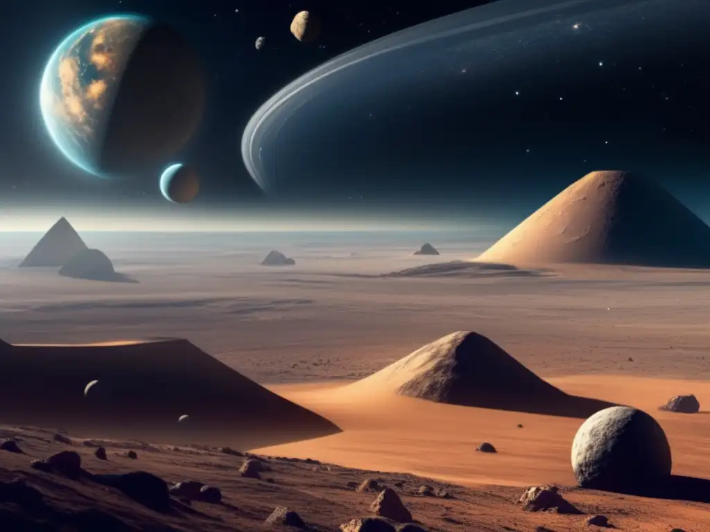 Operación minera espacial futurista Operación minera espacial futurista en asteroide: colonización humana de asteroides, planes a largo plazo