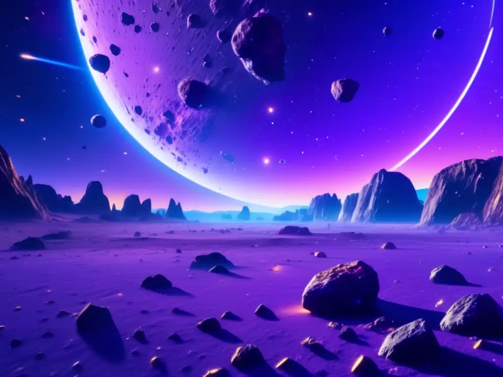 Minerales extraterrestres en asteroides: tesoros celestiales