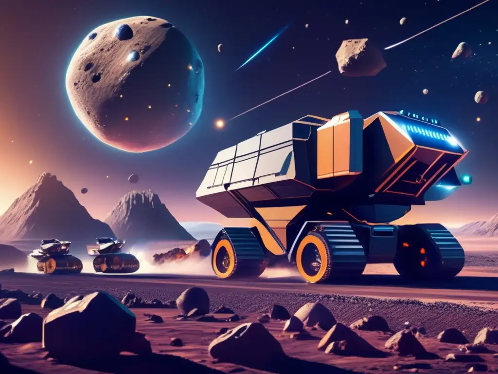 Futuro de la minería espacial Minería de asteroides: empresas vs