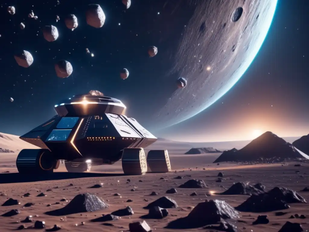 Minería asteroides futuro: rentabilidad y tecnología avanzada