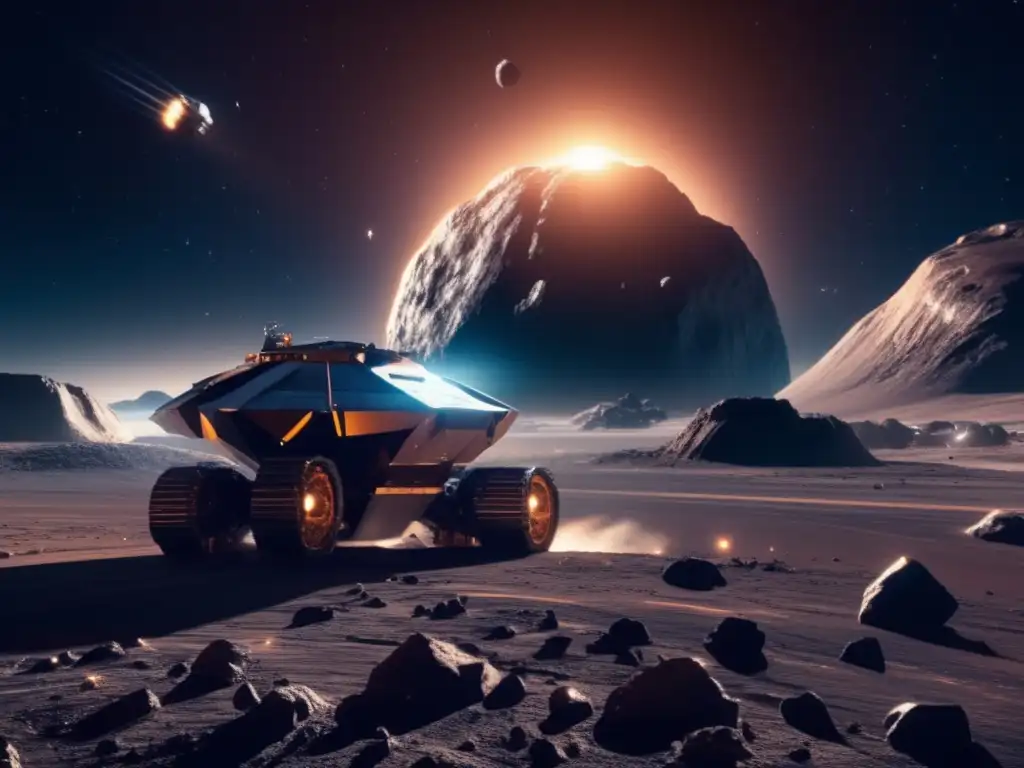 Minería de asteroides: liderazgo en la carrera espacial
