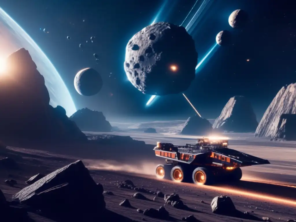 Minería asteroides: métodos innovadores cósmicas