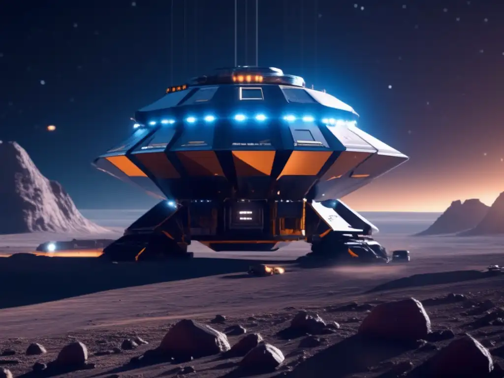 Minería espacial futurista Minería de asteroides: Regulación y potencial