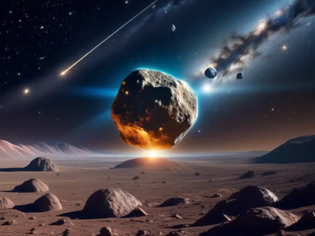 Exploración espacial y minería de asteroides Minería de asteroides: recursos valiosos del cielo