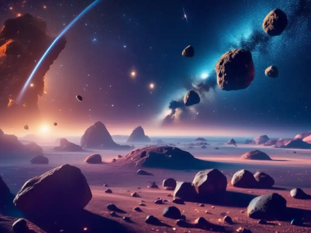 Automatización en la minería de asteroides: Robótica avanzada extrae recursos en el espacio