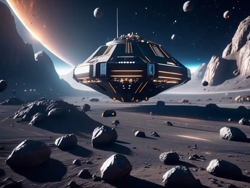 Futuro de la minería espacial Operación de minería espacial en asteroide: Regulación en la minería de asteroides