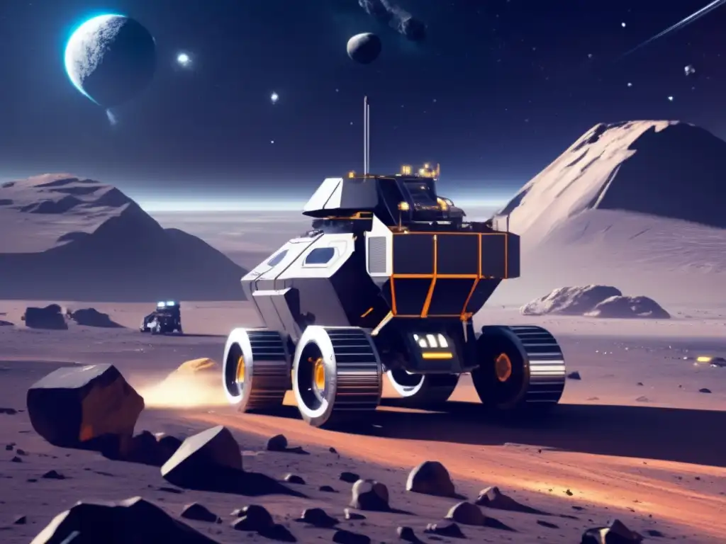 Futuro minero espacial Minería espacial futurista en asteroide - Disputas legales minería asteroides