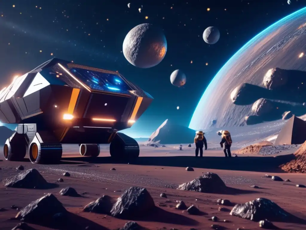 Minería espacial: Recursos y solución a la escasez en la Tierra