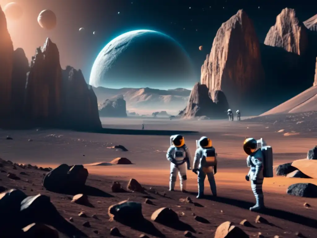 Mineros astrónomos extraen recursos valiosos en asteroide con inversores principales