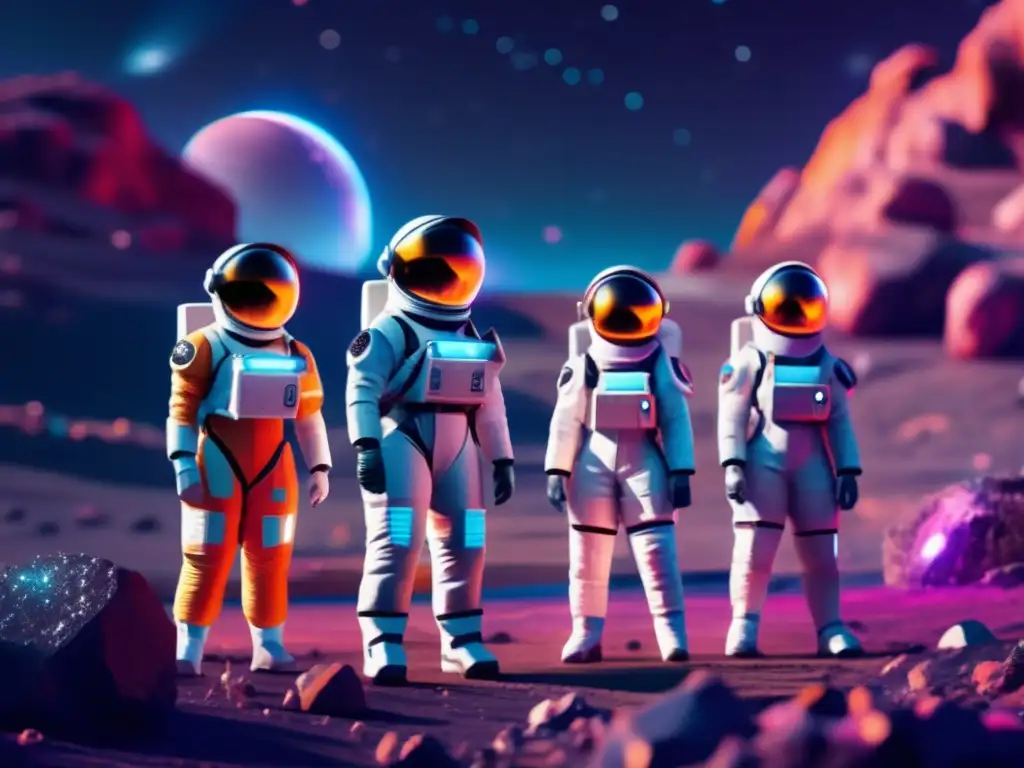 Mujeres científicas exploran asteroide Mujeres científicas en asteroides: Programas de empoderamiento femenino en la exploración espacial
