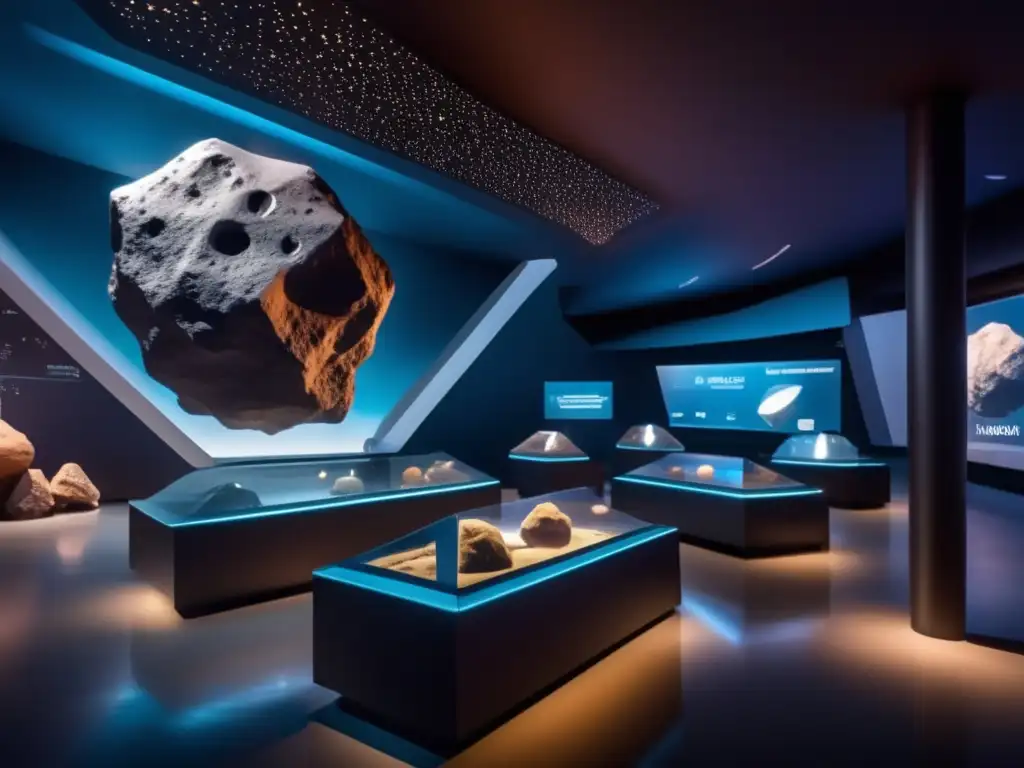Museo cósmico de asteroides: una experiencia cautivadora Museo futurista de asteroides: ¡Descubre museos cósmicos fascinantes!