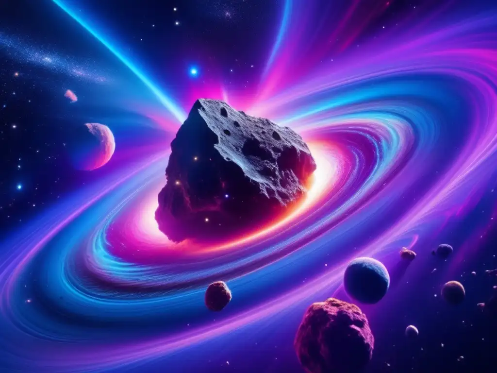 Nebulosa cósmica: Origen de asteroides irregulares