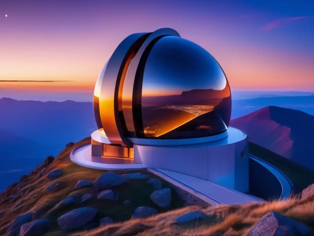 Observatorio futurista detecta NEOs Observatorio de última generación para detección de NEOs: Exploración y aprovechamiento de asteroides