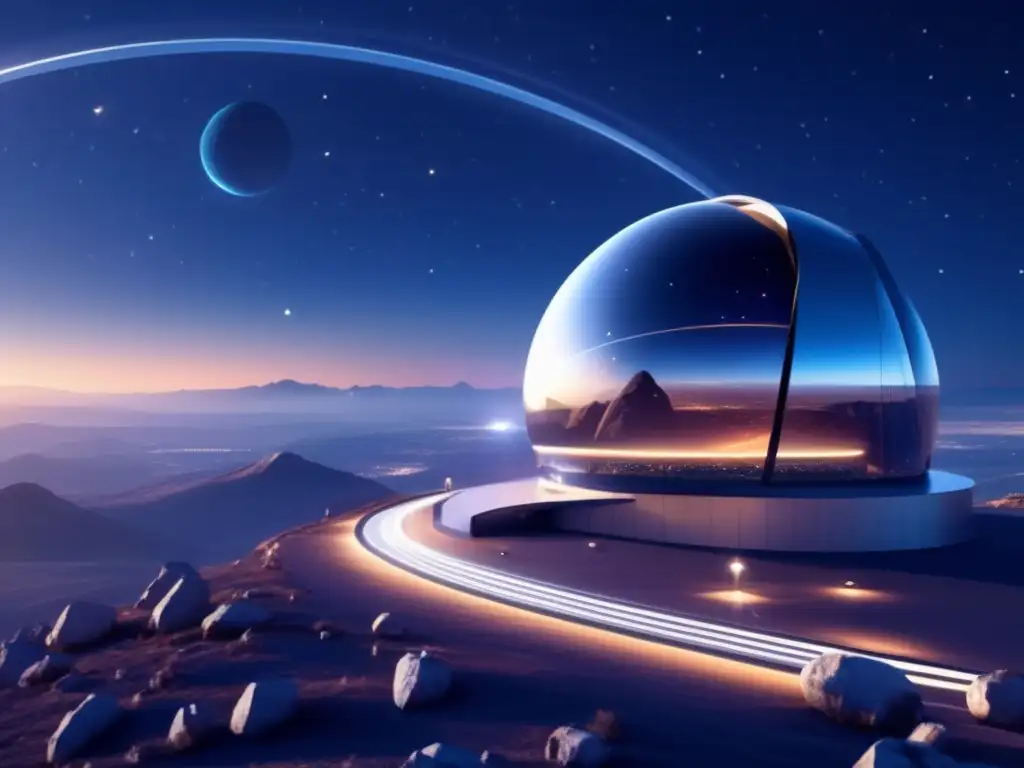 Observatorio espacial vigilando asteroides peligrosos