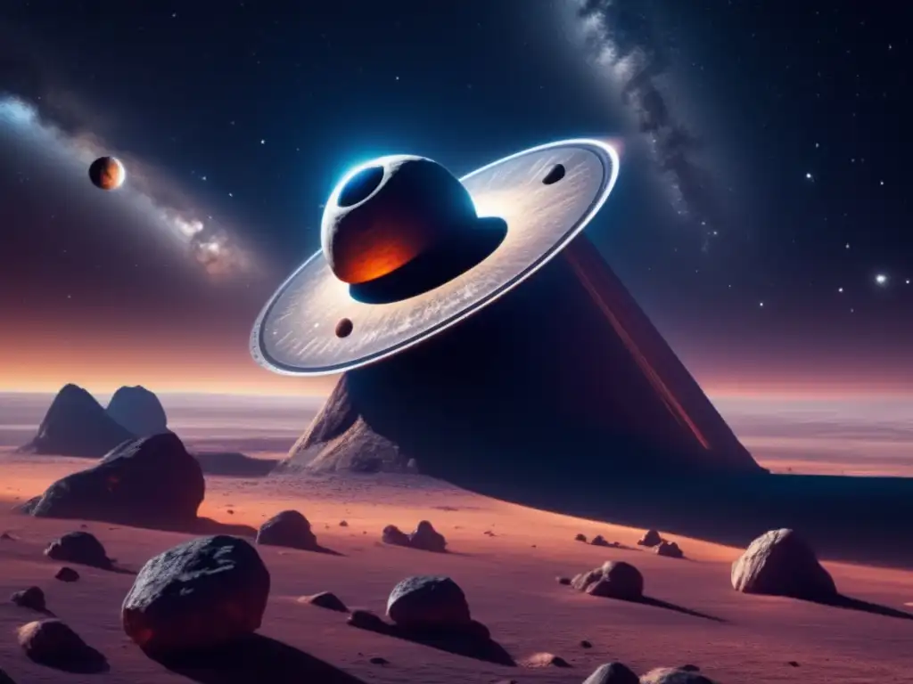 Observatorio espacial captura asteroide en el Cinturón de Kuiper Observatorio espacial captura impresionante imagen en 8k de asteroides en el Cinturón de Kuiper, destacando su belleza y valor científico