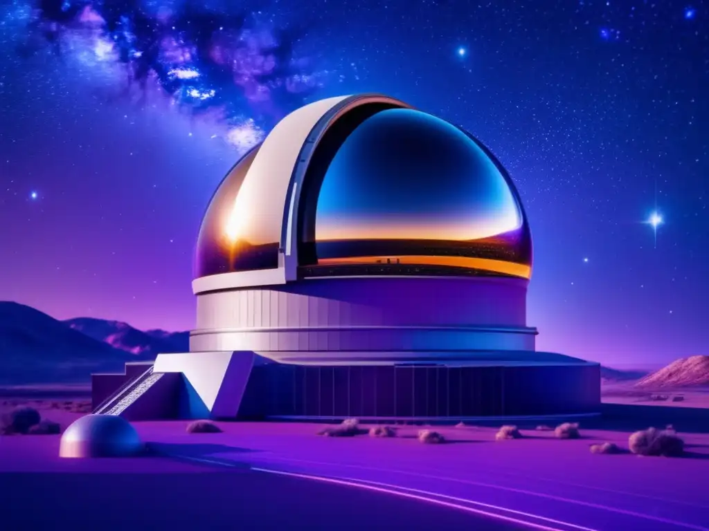 Moderno observatorio espacial en el cosmos Observatorio espacial moderno descubre asteroides casero