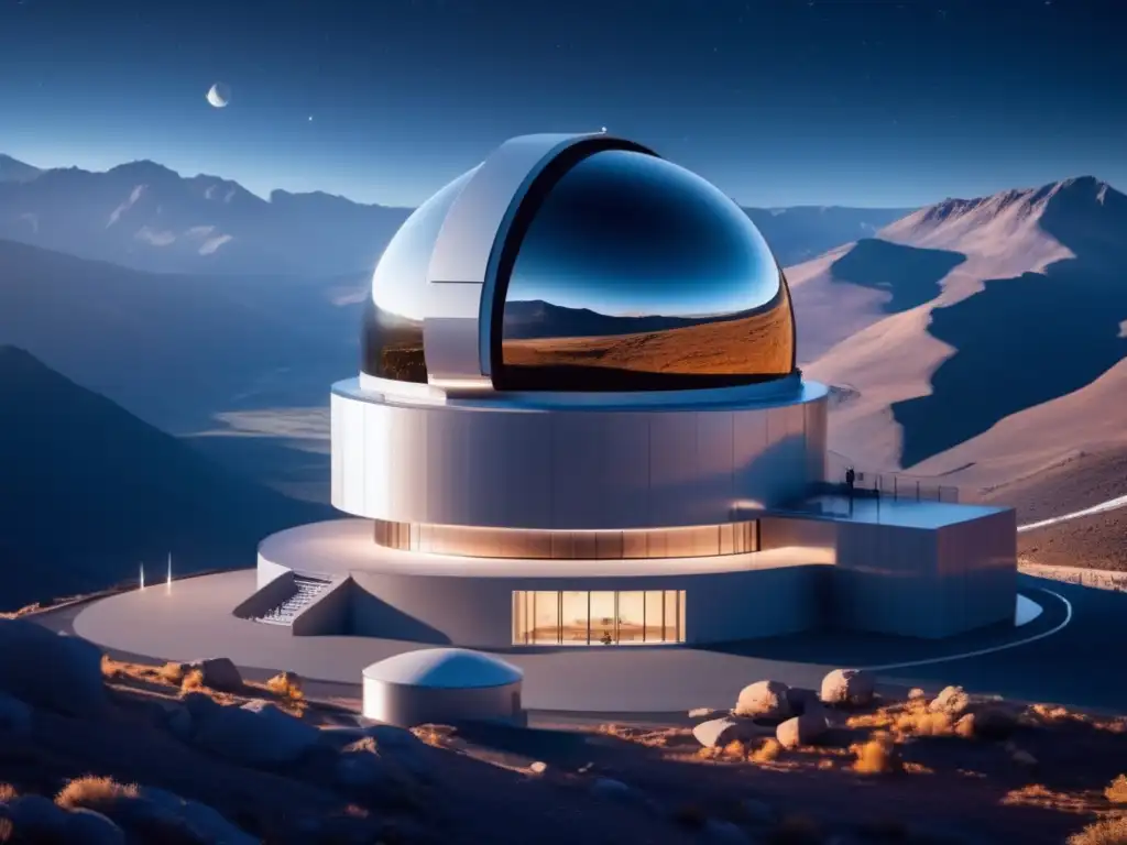 Observatorio espacial con sensores detección asteroides cercanos