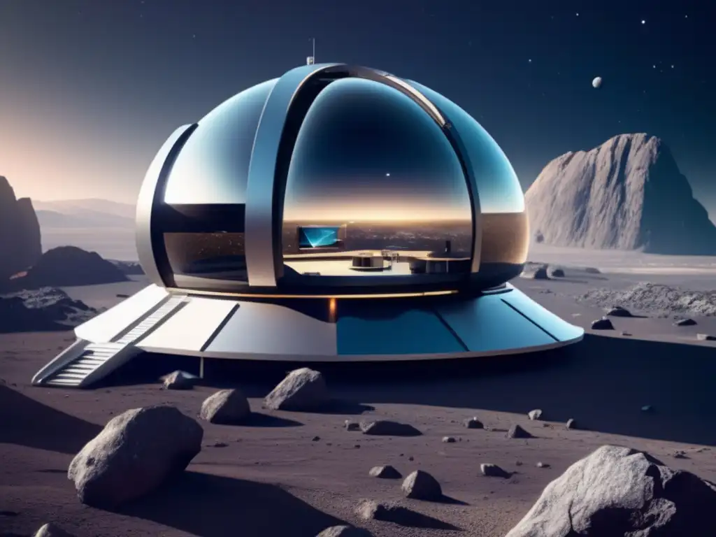 Observatorio futurista en asteroide: Descubrimiento de asteroides en la era digital