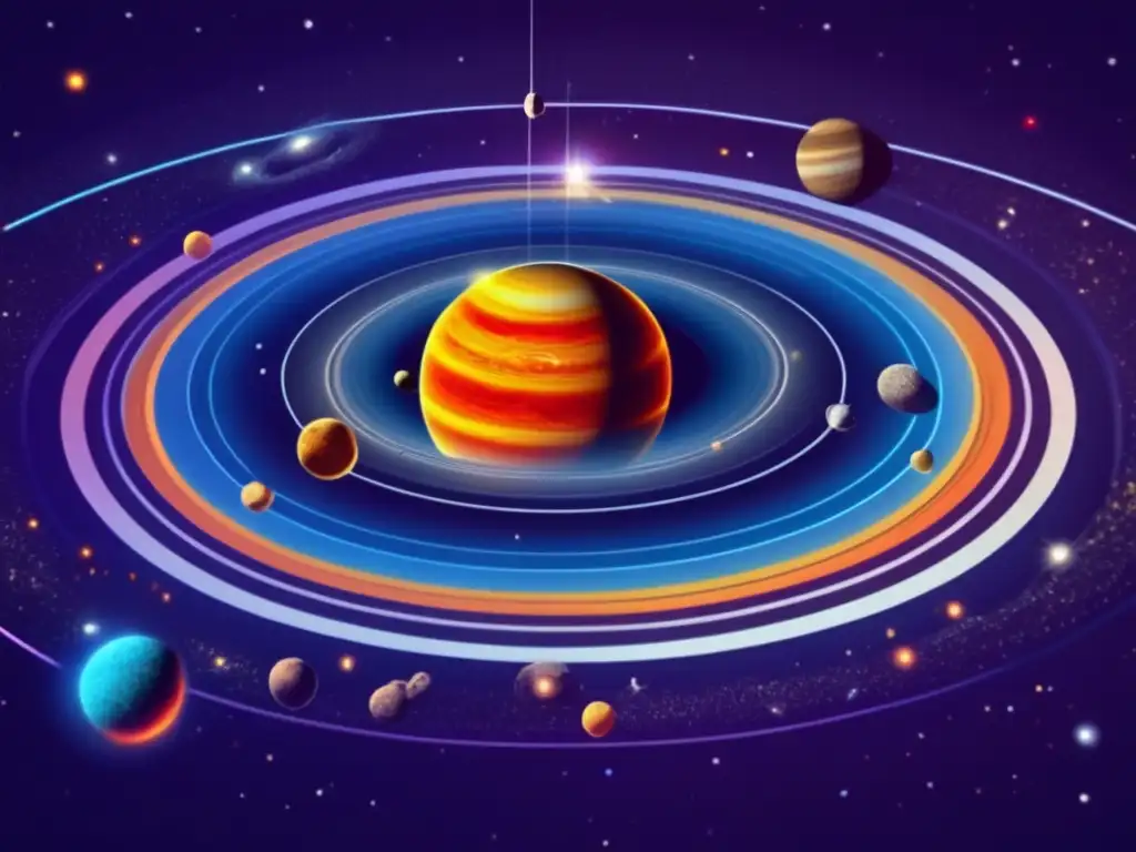 Órbitas de asteroides peligrosos: visualización cautivante