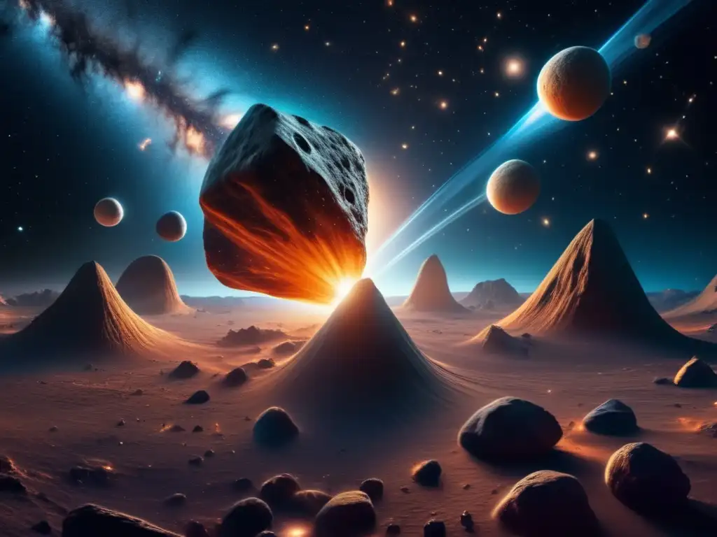 Ballet cósmico: asteroides danzan en el espacio Origen del universo revelado por asteroides múltiples