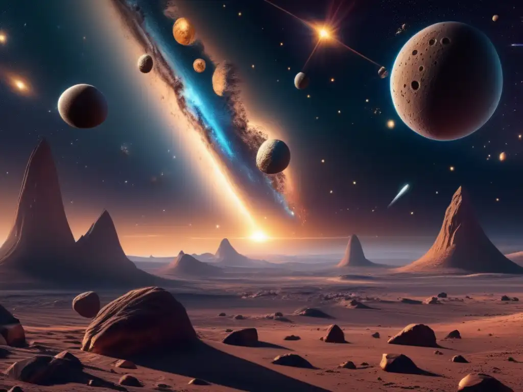 Paisaje cósmico con centauros: Rol Centauros eventos extinción masiva