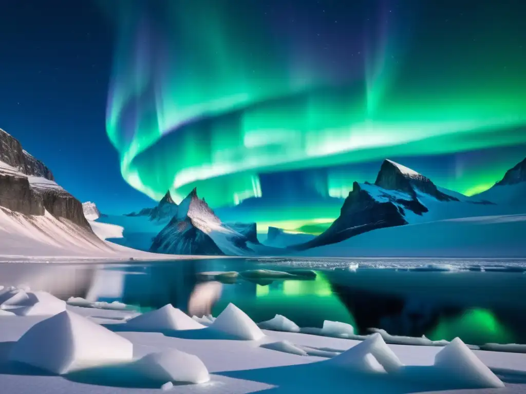 Paisaje helado: Conexión cósmica entre era del hielo y asteroides
