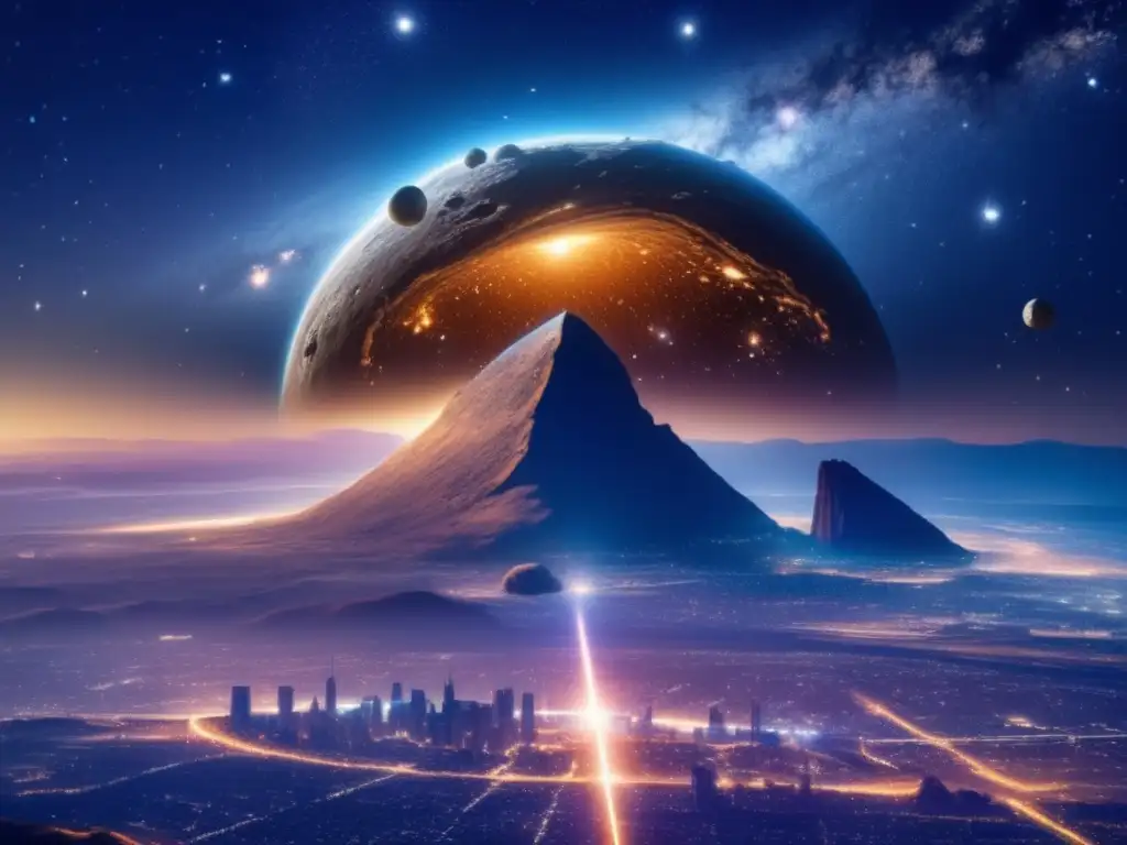 Asteroide gigante amenaza la Tierra Peligro asteroides en la atmósfera terrestre