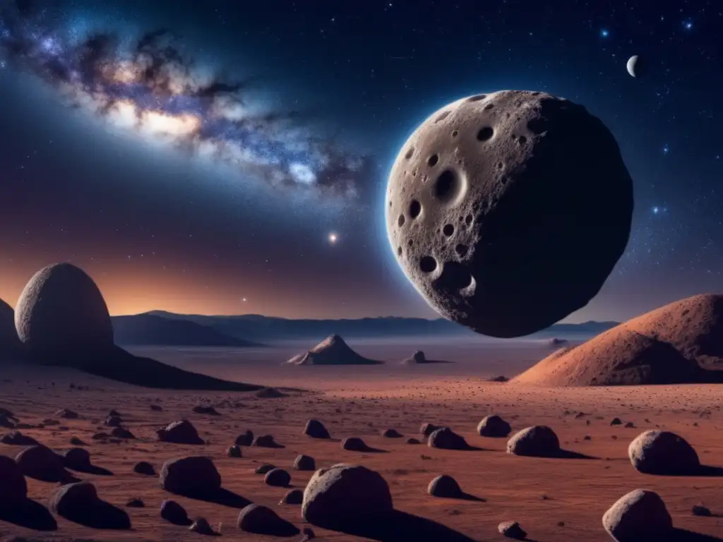 Peligrosos encuentros de asteroides Peligrosos encuentros de asteroides troyanos en el espacio: imagen ultradetallada de colisión inminente