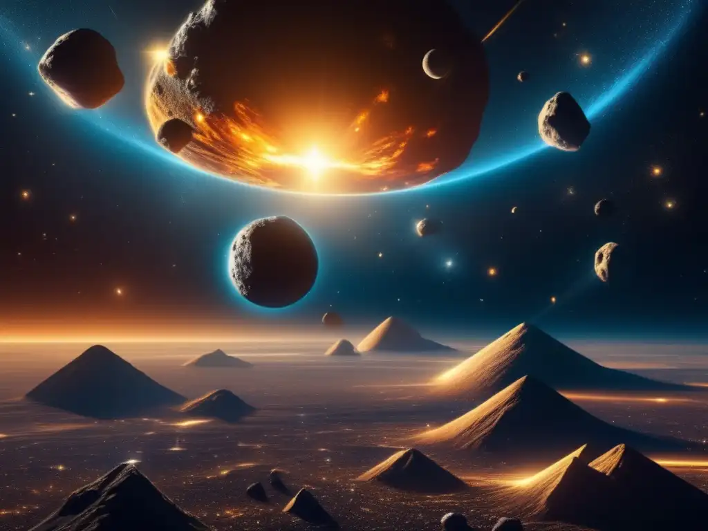 Potencial económico de los asteroides en el espacio estelar
