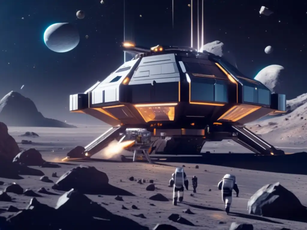 Potencial económico de los asteroides en operación minera espacial