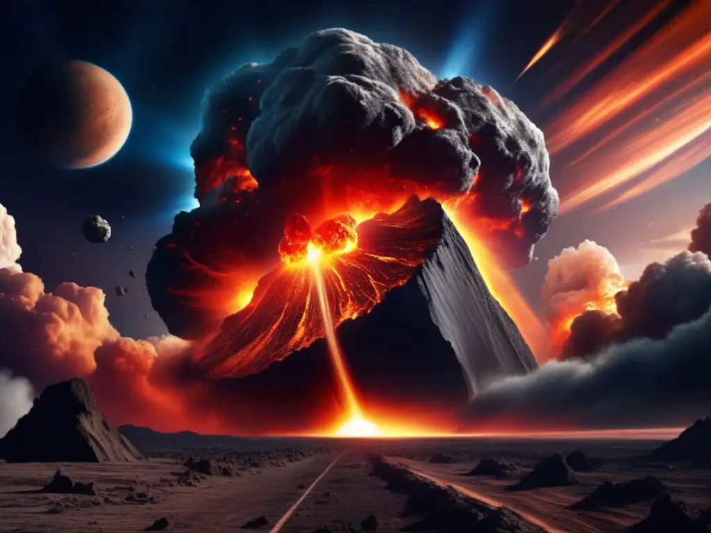 Colisión apocalíptica de asteroide Preparativos ante colisión masiva del asteroide Bennu -