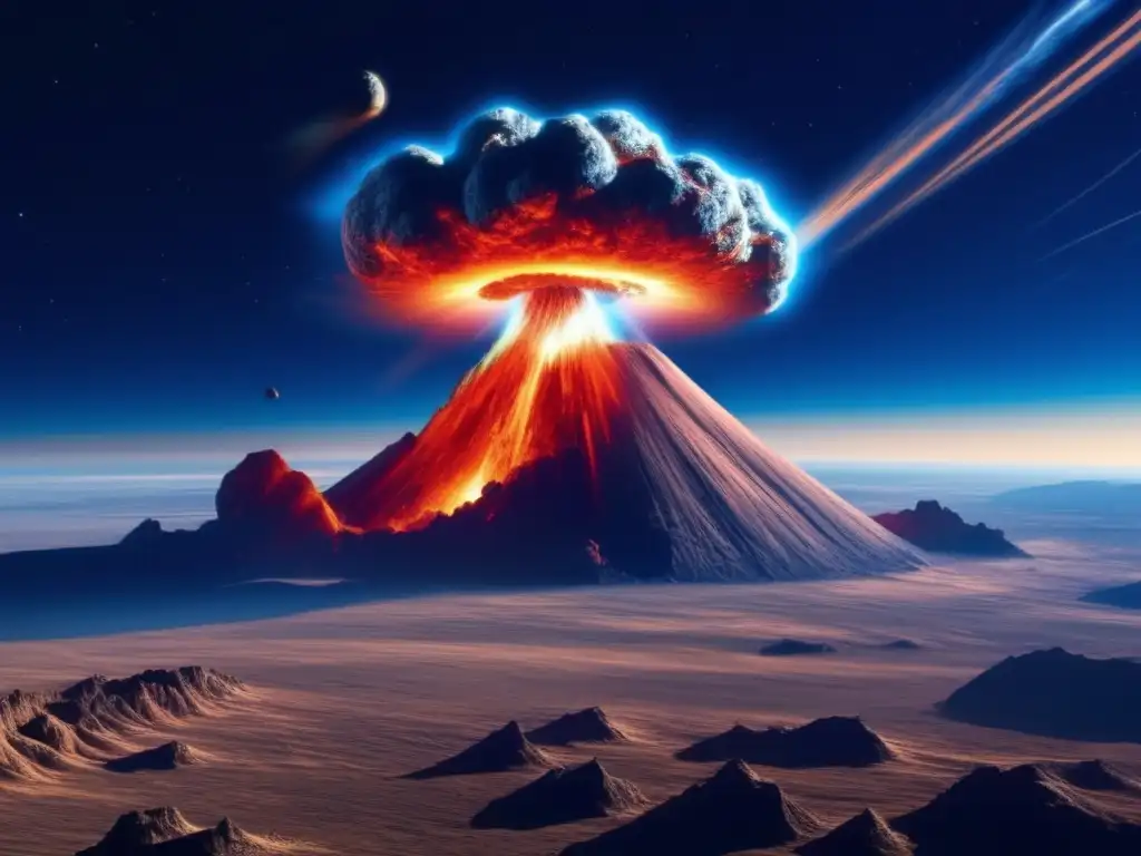 Proyecto innovador defensa planetaria: impacto inminente de un asteroide en la Tierra