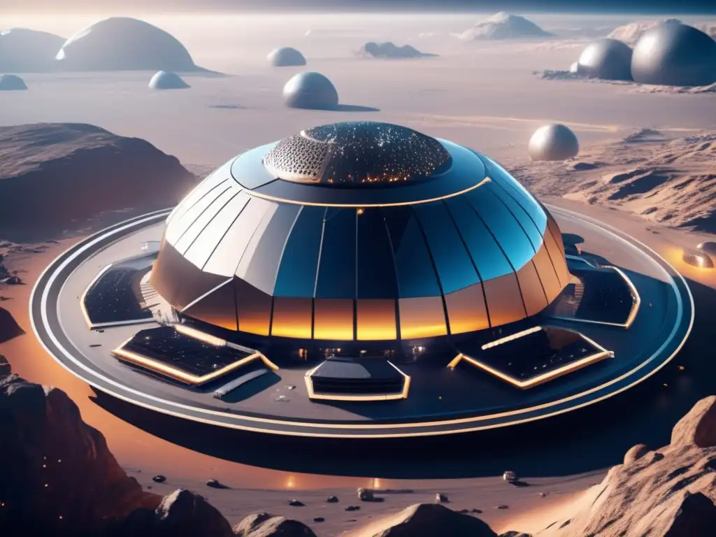 Futuro complejo minero espacial Recursos asteroides extracción infraestructura espacial