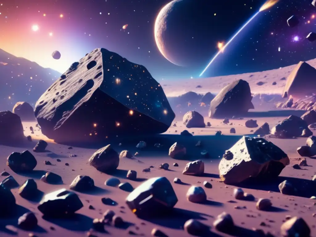 Exploración y extracción de asteroides: una visión futurista Exploración y recursos de asteroides: Amenaza y potencial