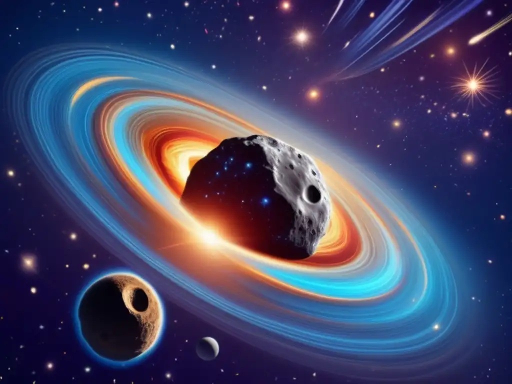 Impacto astronómico: Resonancias y belleza Resonancias en impacto de asteroides: noche estrellada, asteroides y ondas gravitacionales