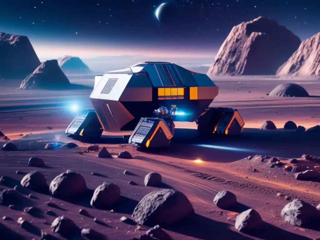 Riqueza oculta en asteroides: minería espacial de vanguardia